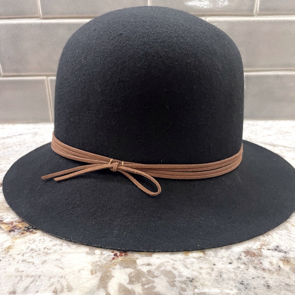 Nine West Hat Wool Felt Cloche Womens Winter Fall